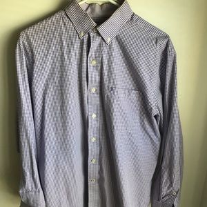 IZOD - checkered button down